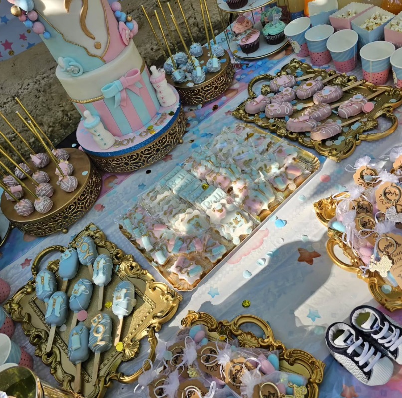 Pastel de Revelación “Niña o Niño”